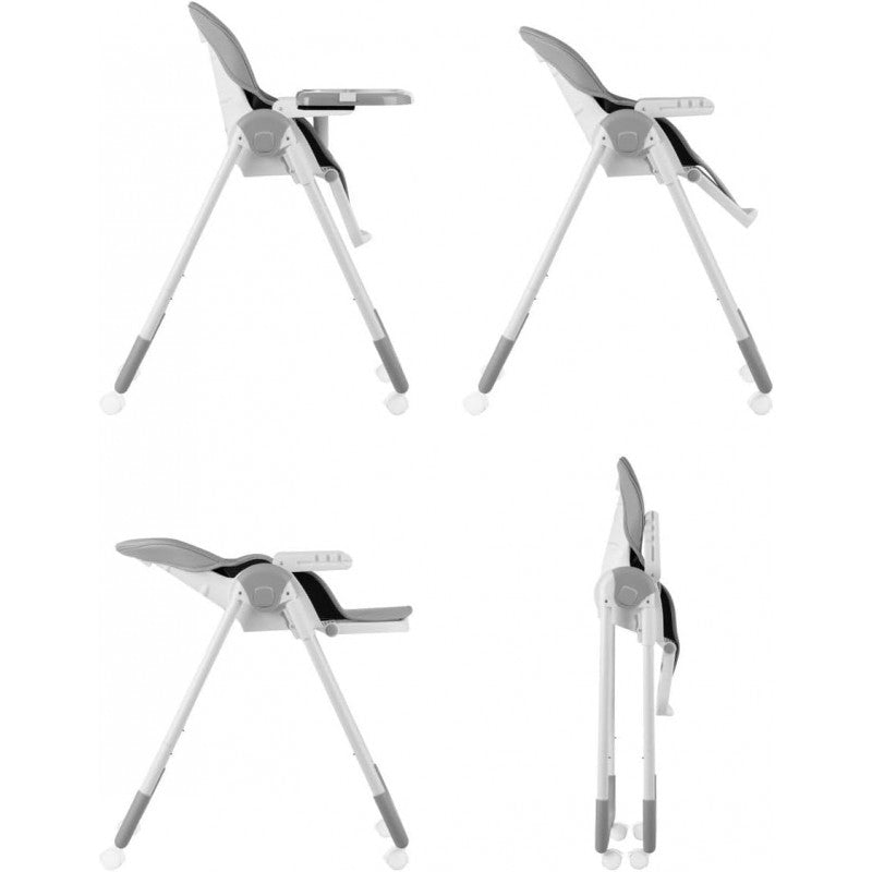 Kikka Boo - Silla alta Spicy Grey