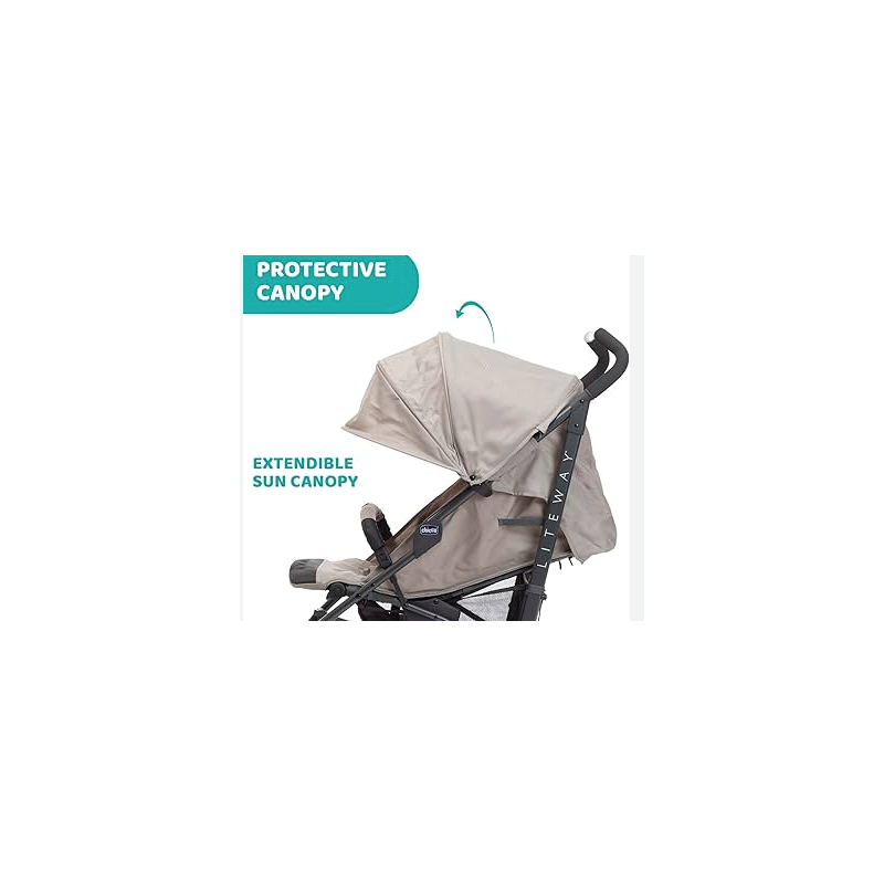 Capota Silla de Paseo Chicco Lite Way Dark Beige