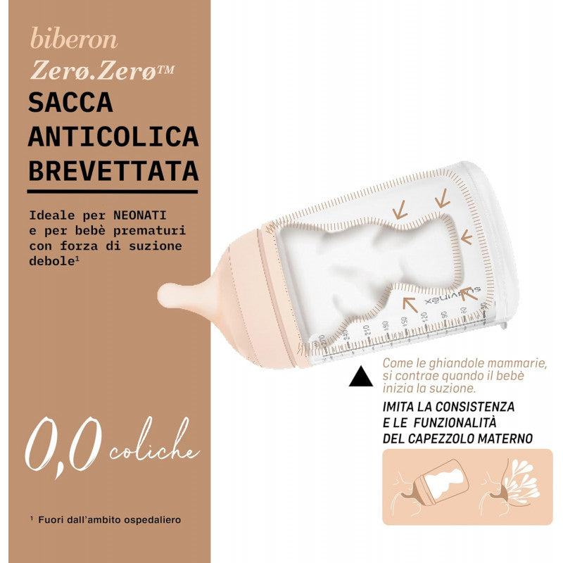 Biberón Zero Zero Suavinex - Flujo Lento