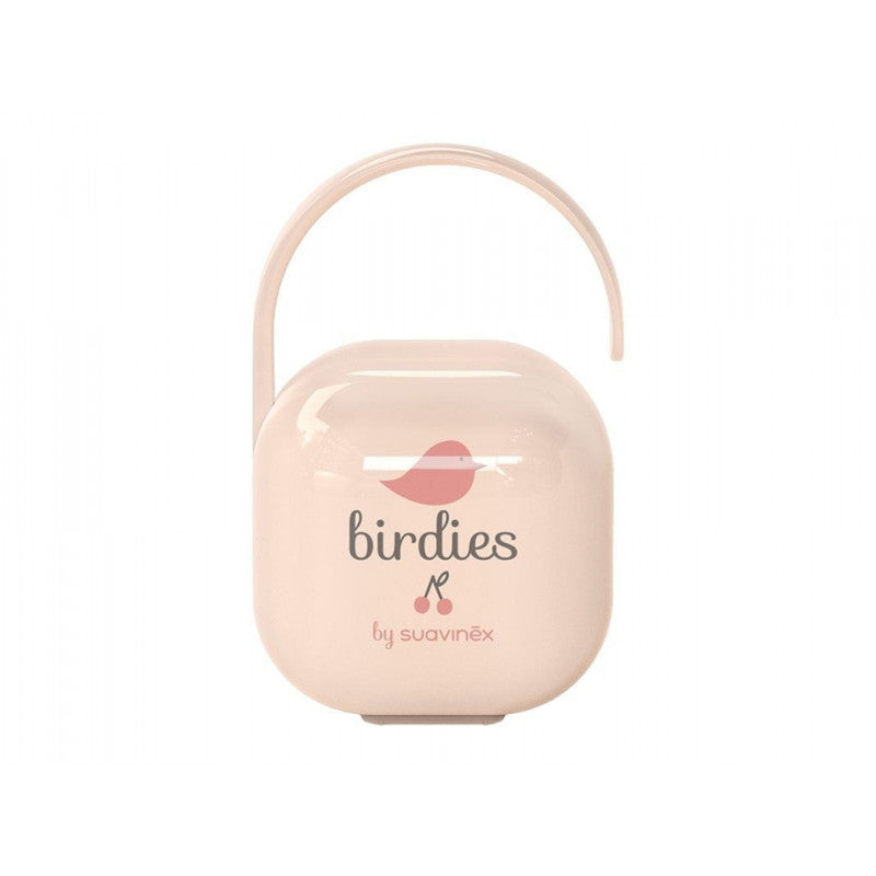 Caja Portachupetes Suavinex Birdies Rosa