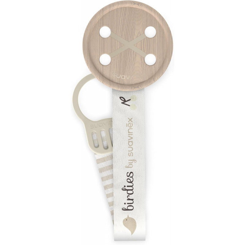 Pinza para Chupete de Tela Birdies Suavinex Neutro