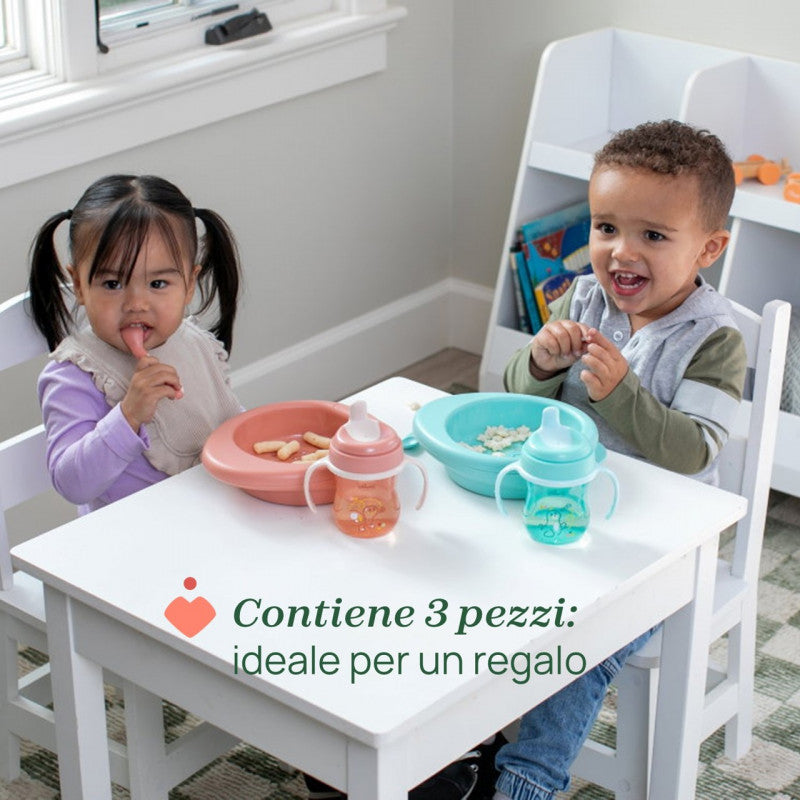 Set Primera Papilla 6M+ Chicco Azul