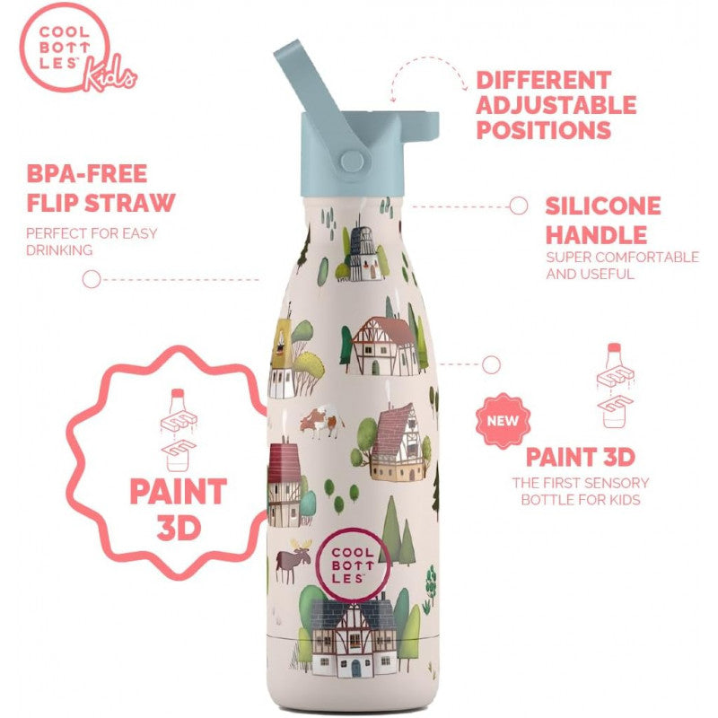Cool Bottles - Botella Térmica Tudor Village 350 ml