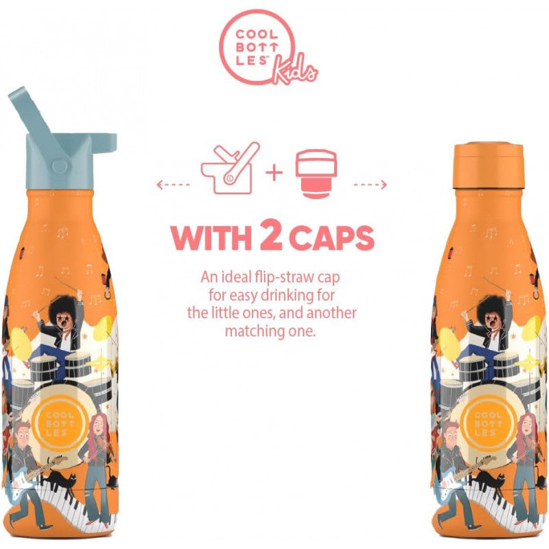 Cool Bottles - Botella Termo Music Beats 350 ml