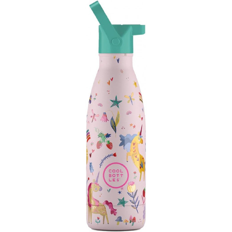 Botella de agua de acero inoxidable para niños 350 ml