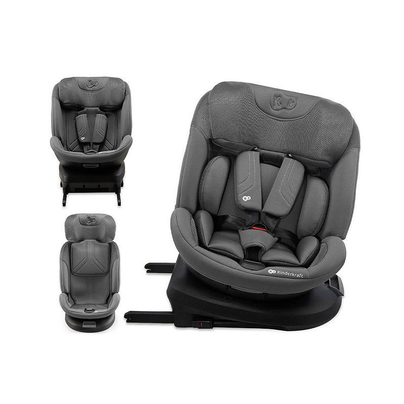 Silla de Coche Giratoria 360° XPEDITION Kinderkraft Grey