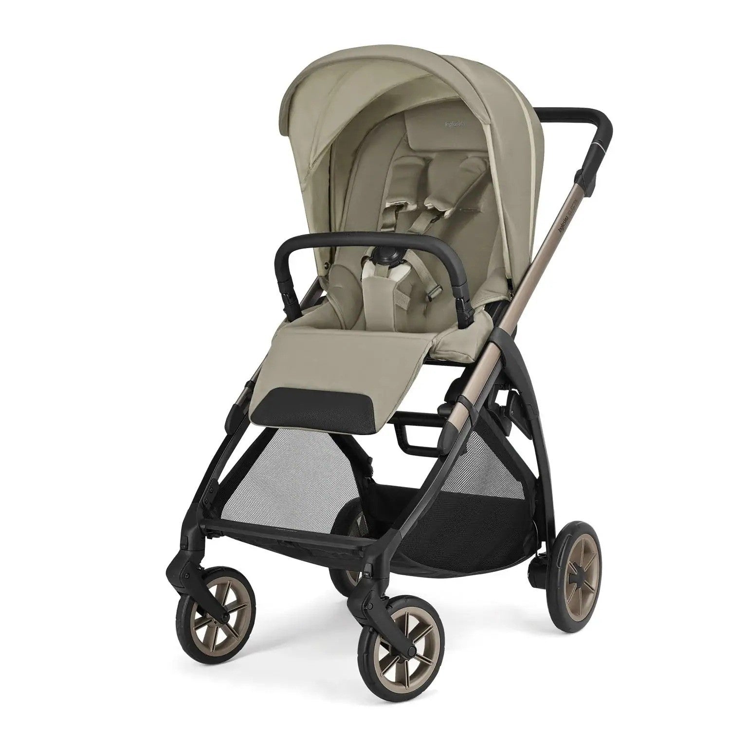 Cochecito Inglesina Electa 2026 Darwin Infant Recline Evo Hangar Beige