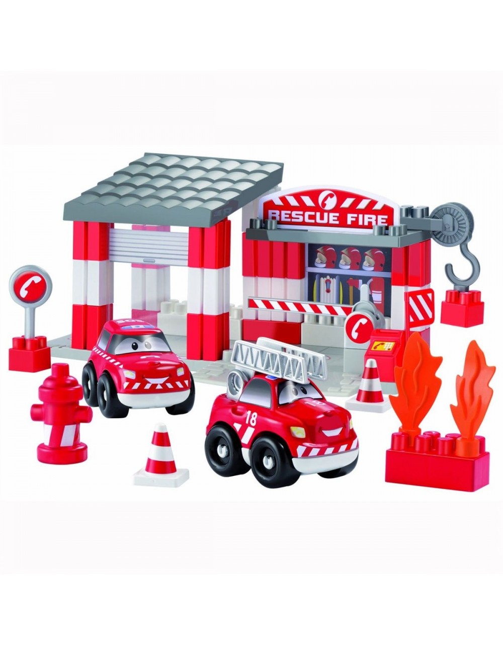 Set de Construcción de Bomberos