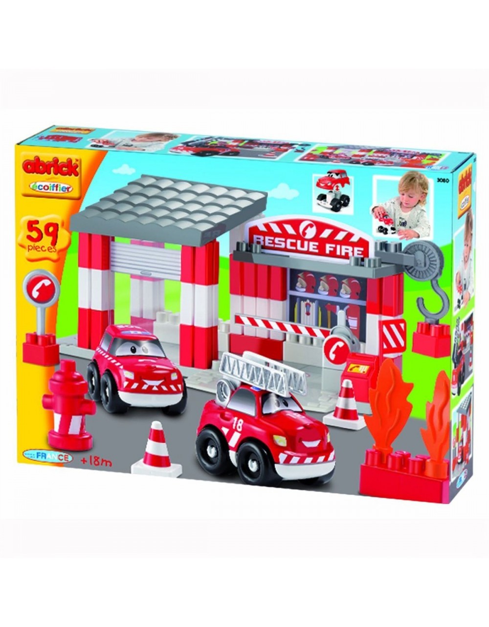 Set de Construcción de Bomberos