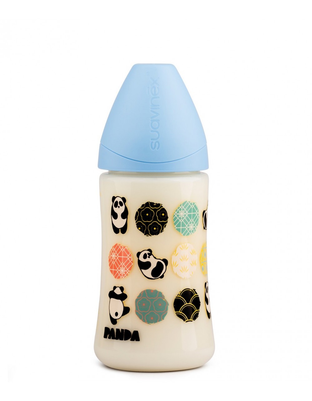 Biberón Suavinex Panda 270 ml - Silicona