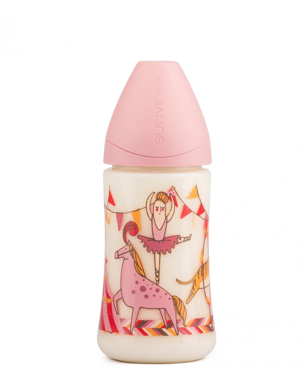 Biberón Suavinex Cirque 270 ml - Caucho