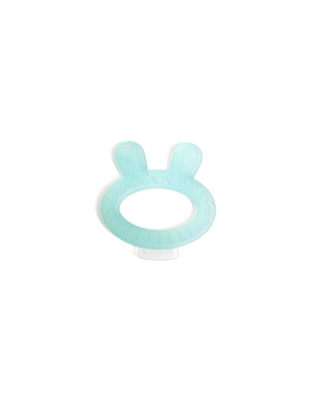 Anillo de dentición conejito azul