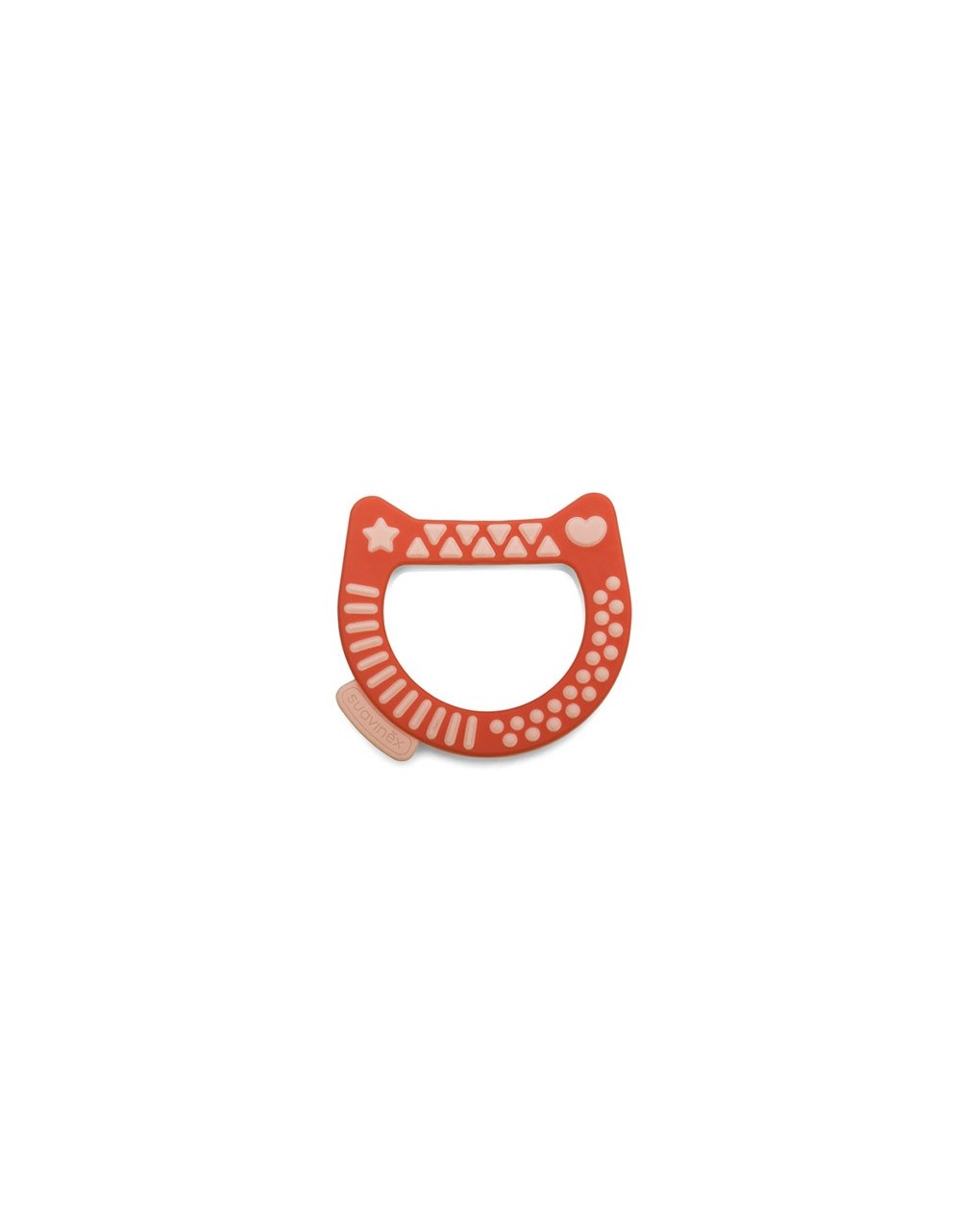 Anillo de dentición para gatito, rosa