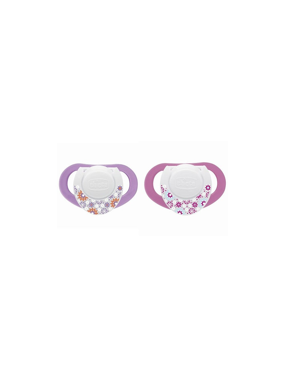 Chupete Chicco PhysioRing 2 Uds. Rosa 4m+