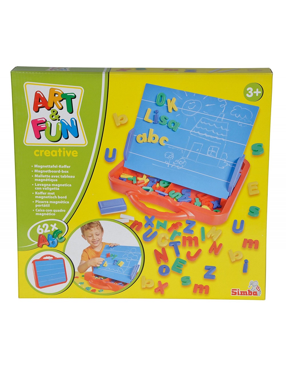 Juego Art&Fun Pizarra Magnética