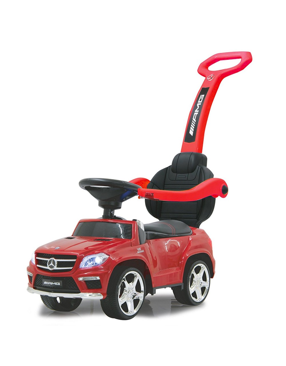 Jamara Mercedes GL63 AMG Roja con barra de empuje