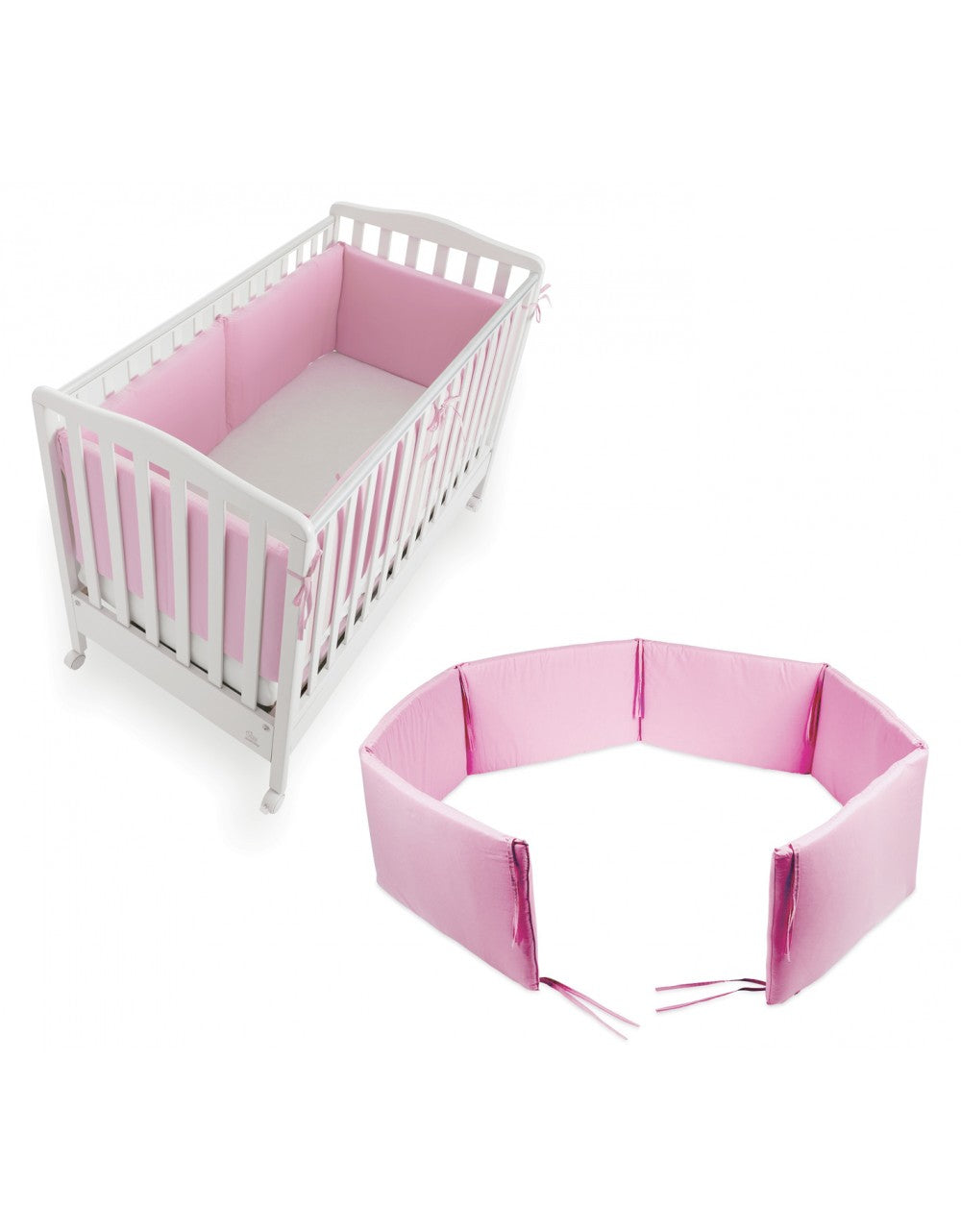 Protector de Cuna Rosa