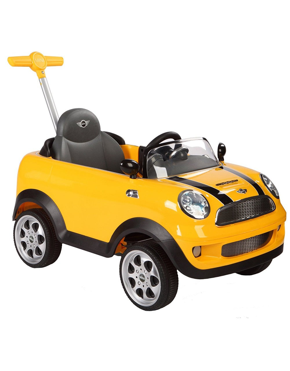 Coche correpasillos Mini Cooper Amarillo