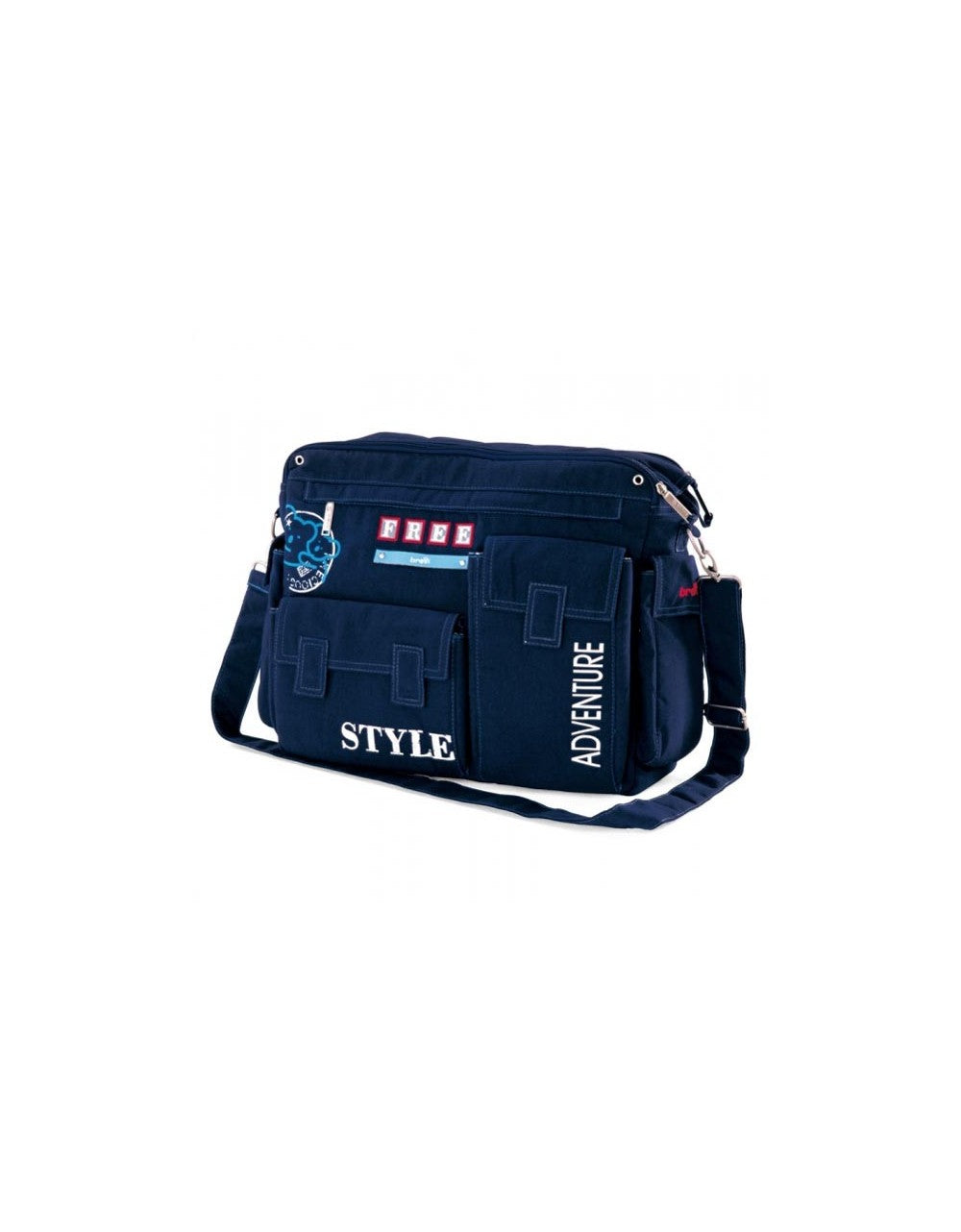 Bolso Free Style Azul Brevi