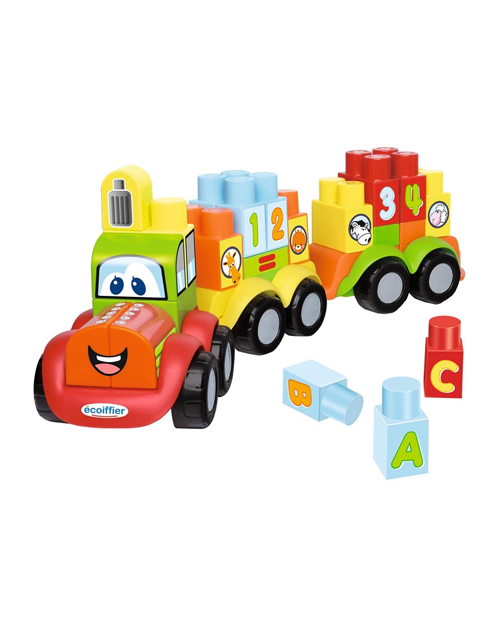 Set de construcción Tren ABCD