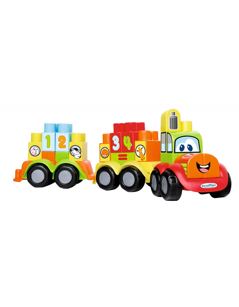 Set de construcción Tren ABCD