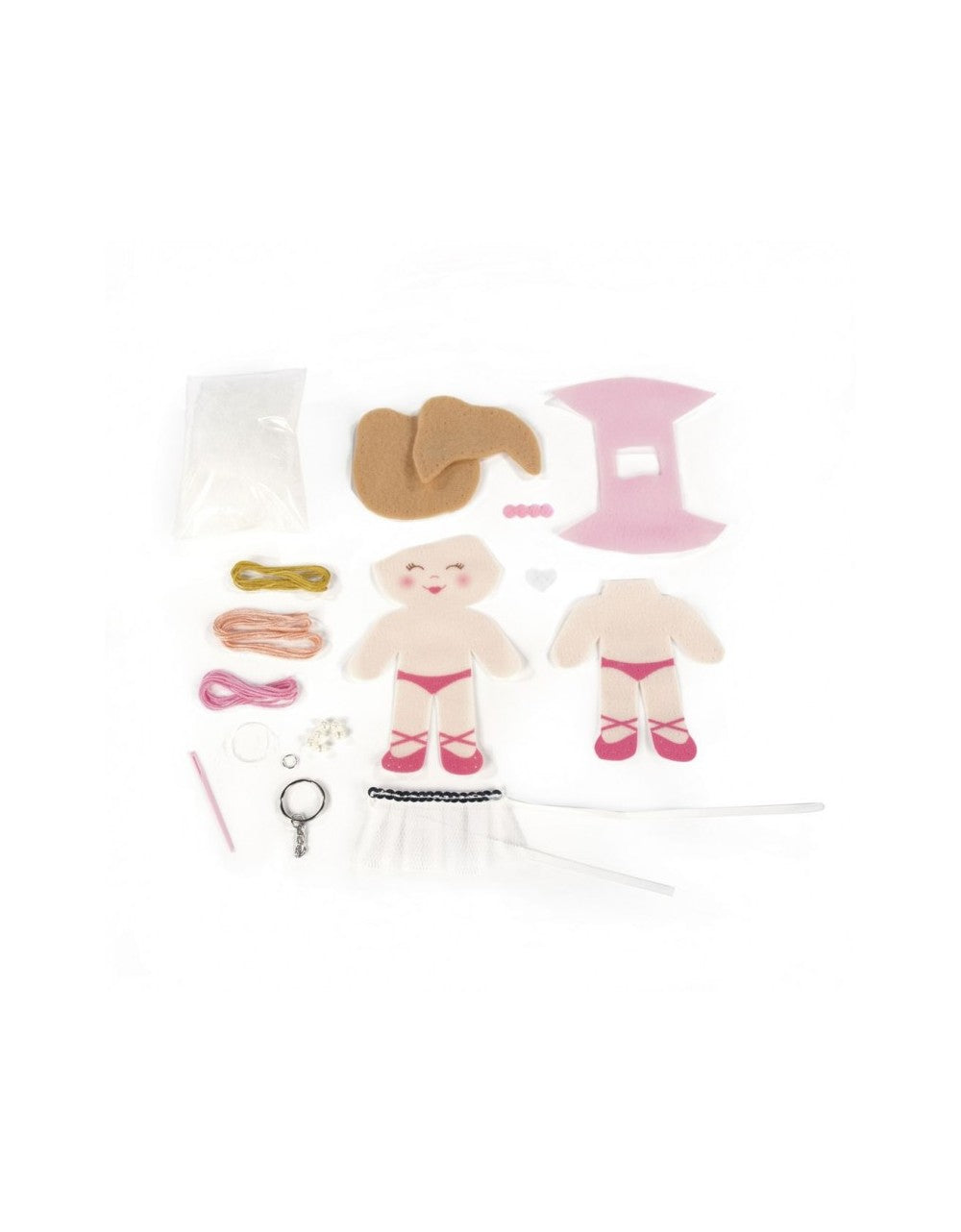 Kit Llavero Bailarina para Coser - La Nina