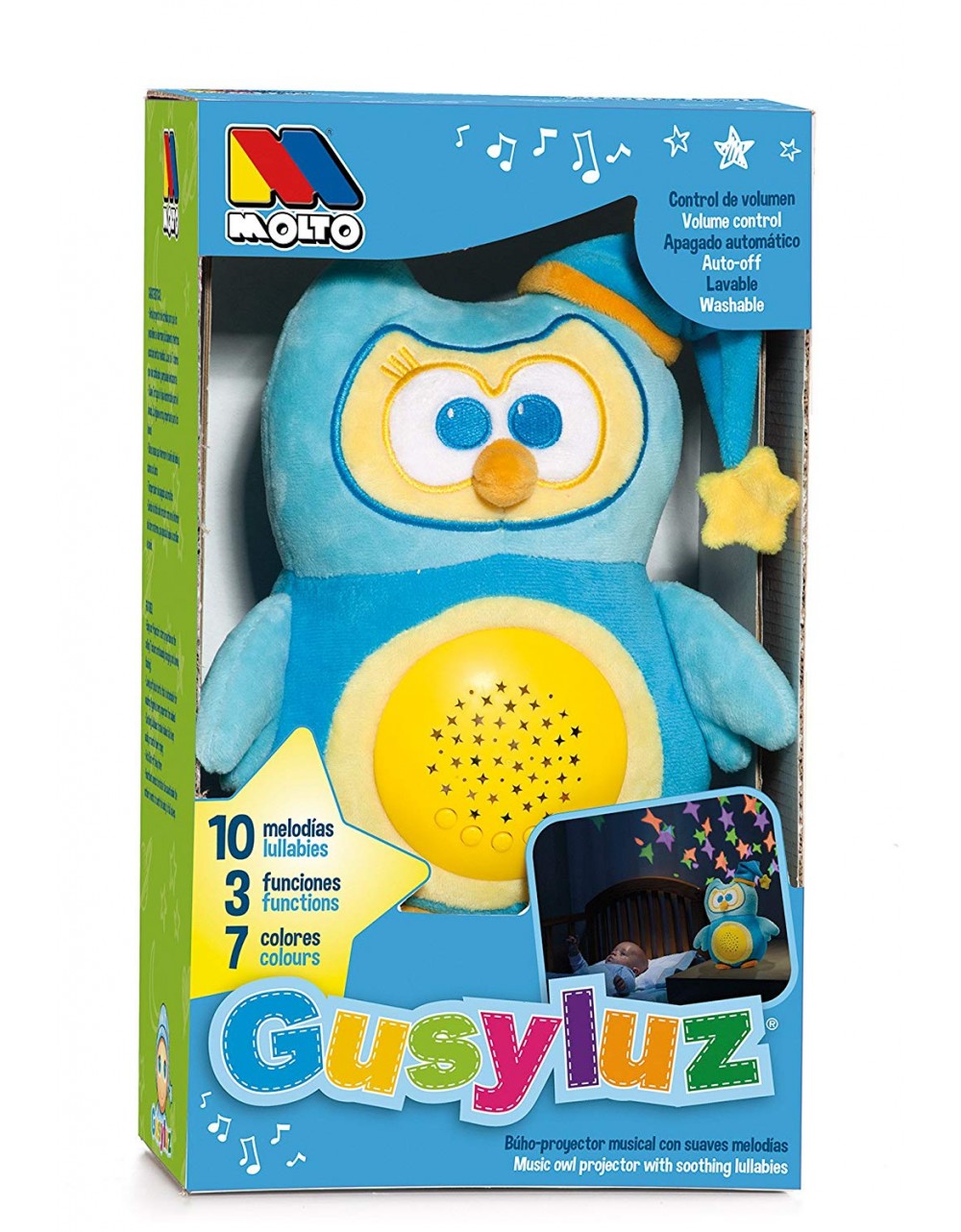 Proyector Musical GusyLuz Moltó