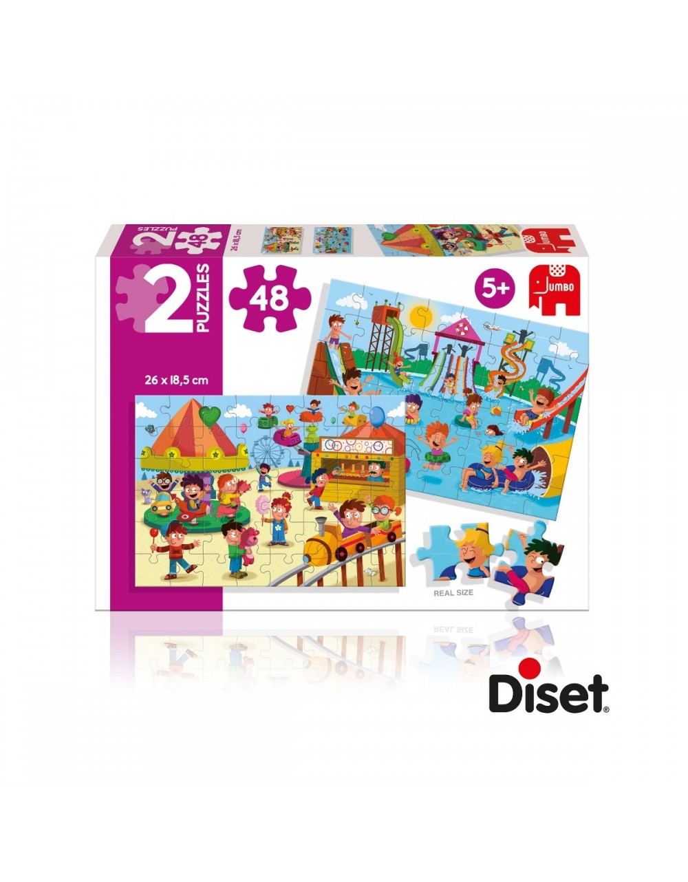 Puzzle para Niños Diset - Luna Park