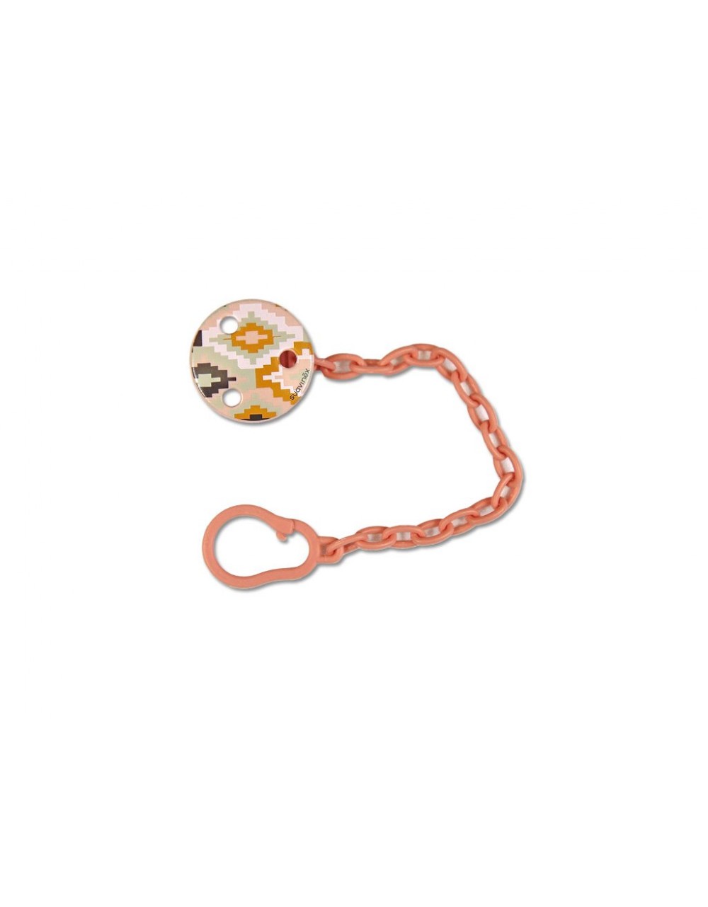 Broche rosa