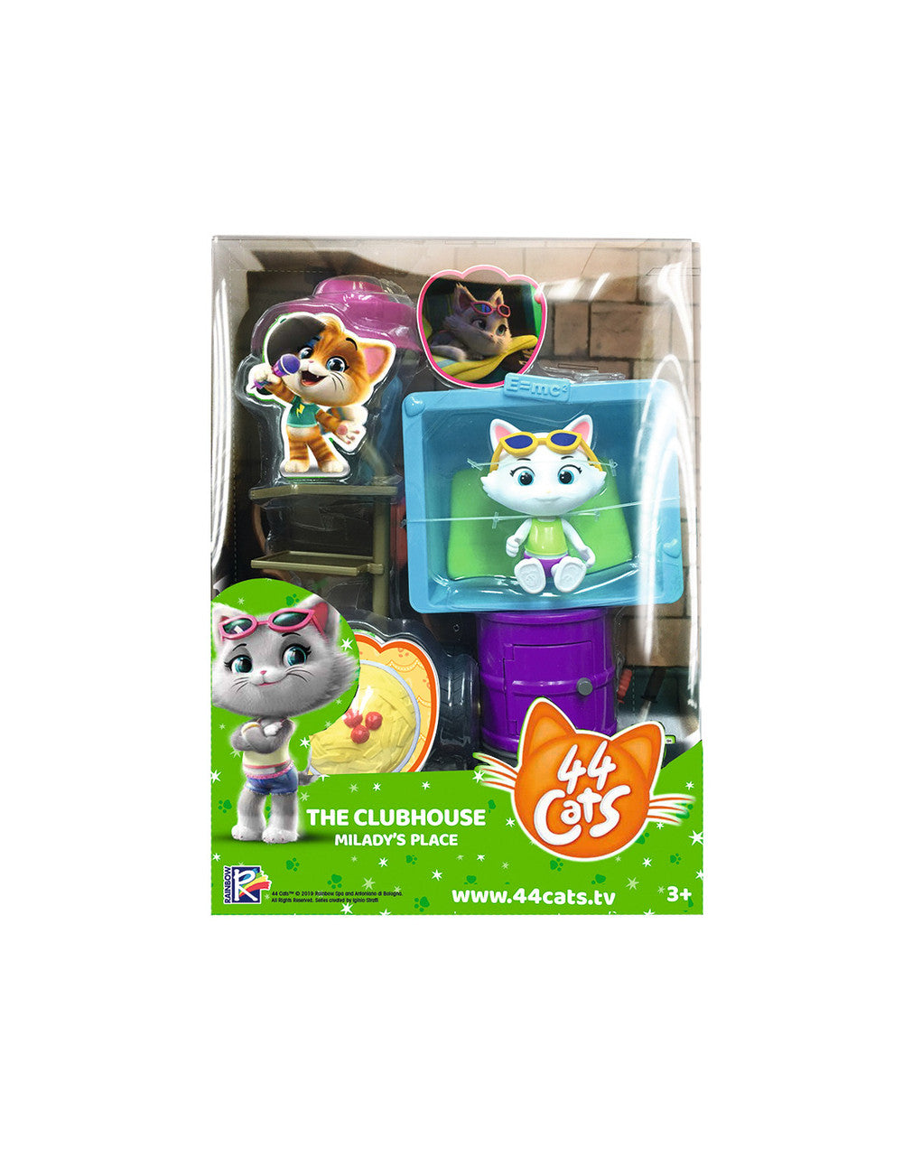 Playset Deluxe 44 Gatos Milady