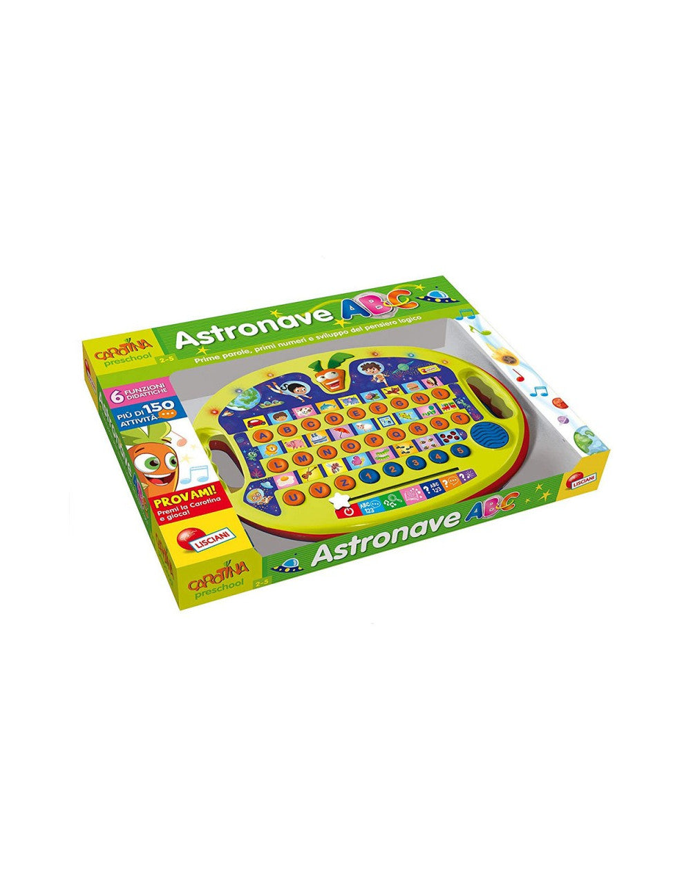 Zanahoria Nave Espacial ABC