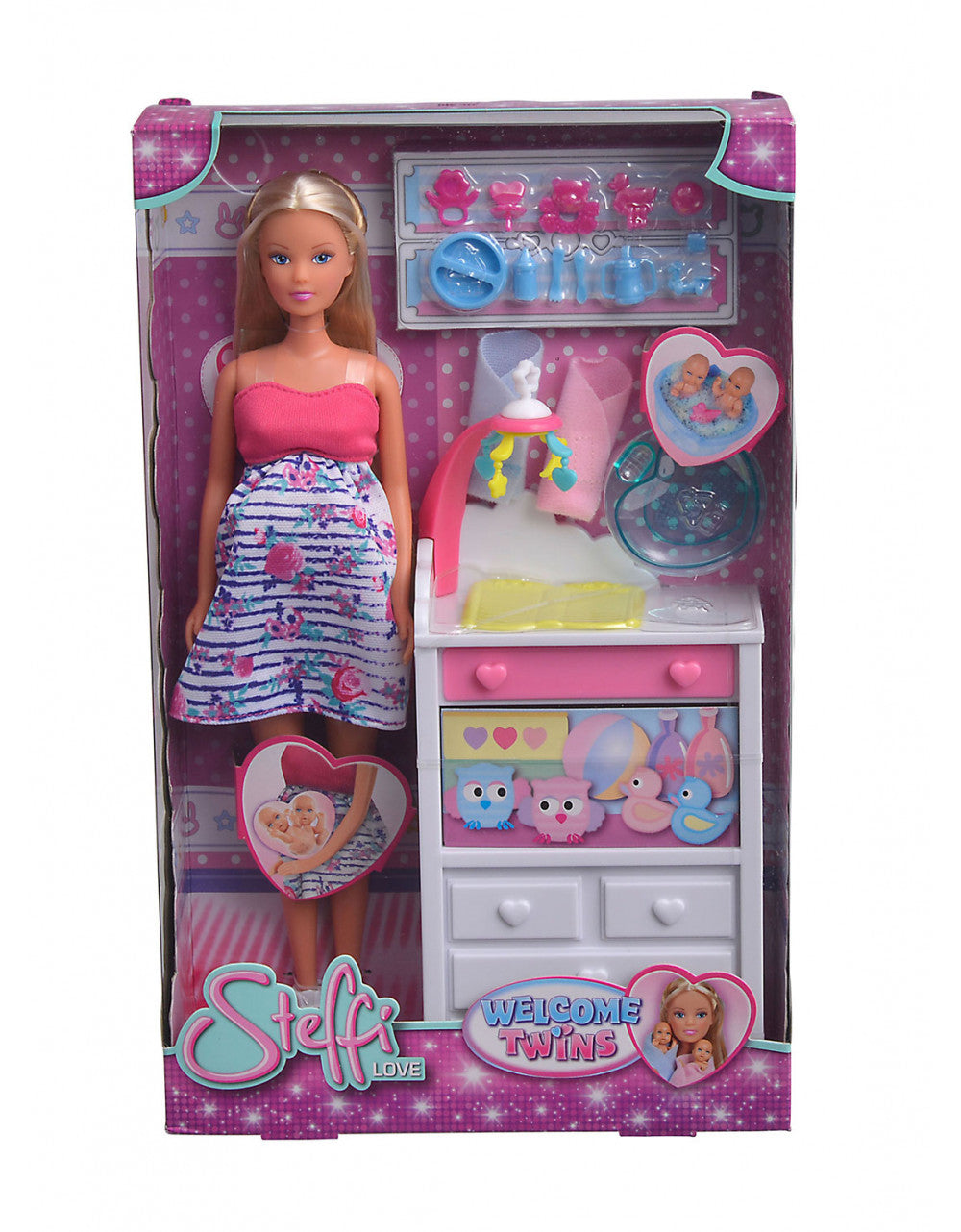 Steffi Love con Gemelos