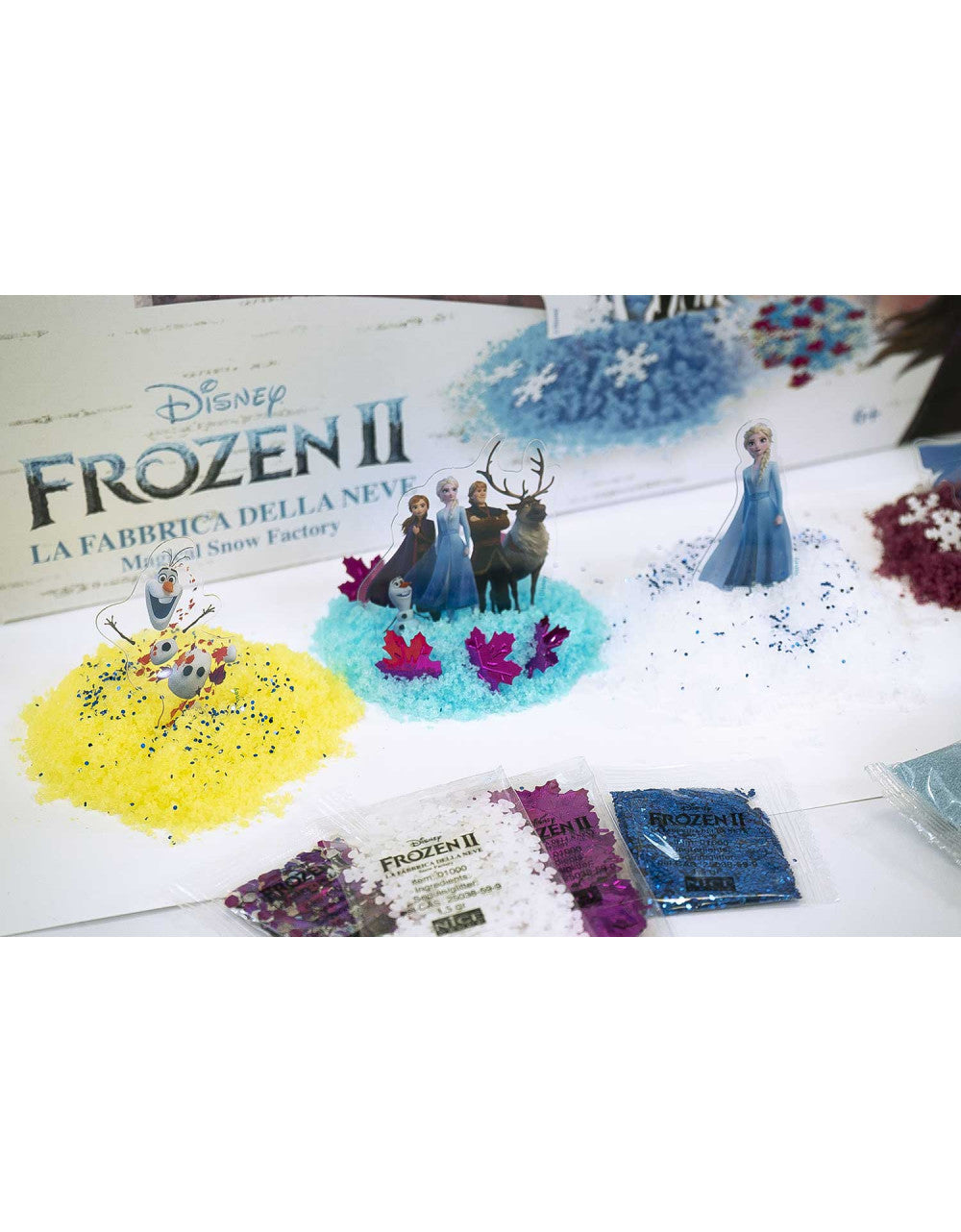 La fábrica de nieve de Frozen 2