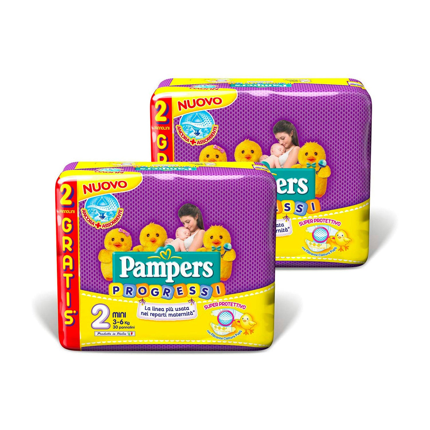 Pampers Progressi Mini - Talla 2