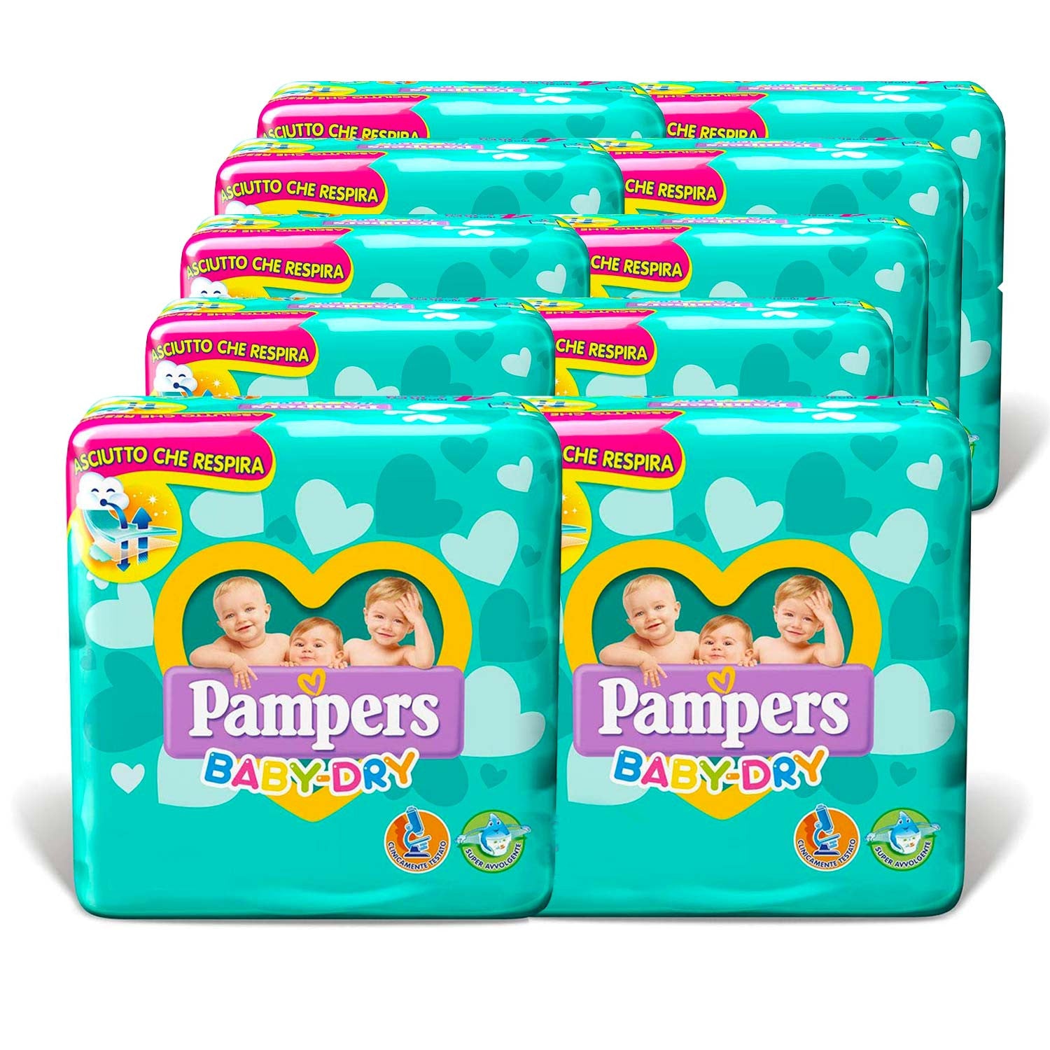 Pañales Pampers Baby Dry - Envase Ahorro