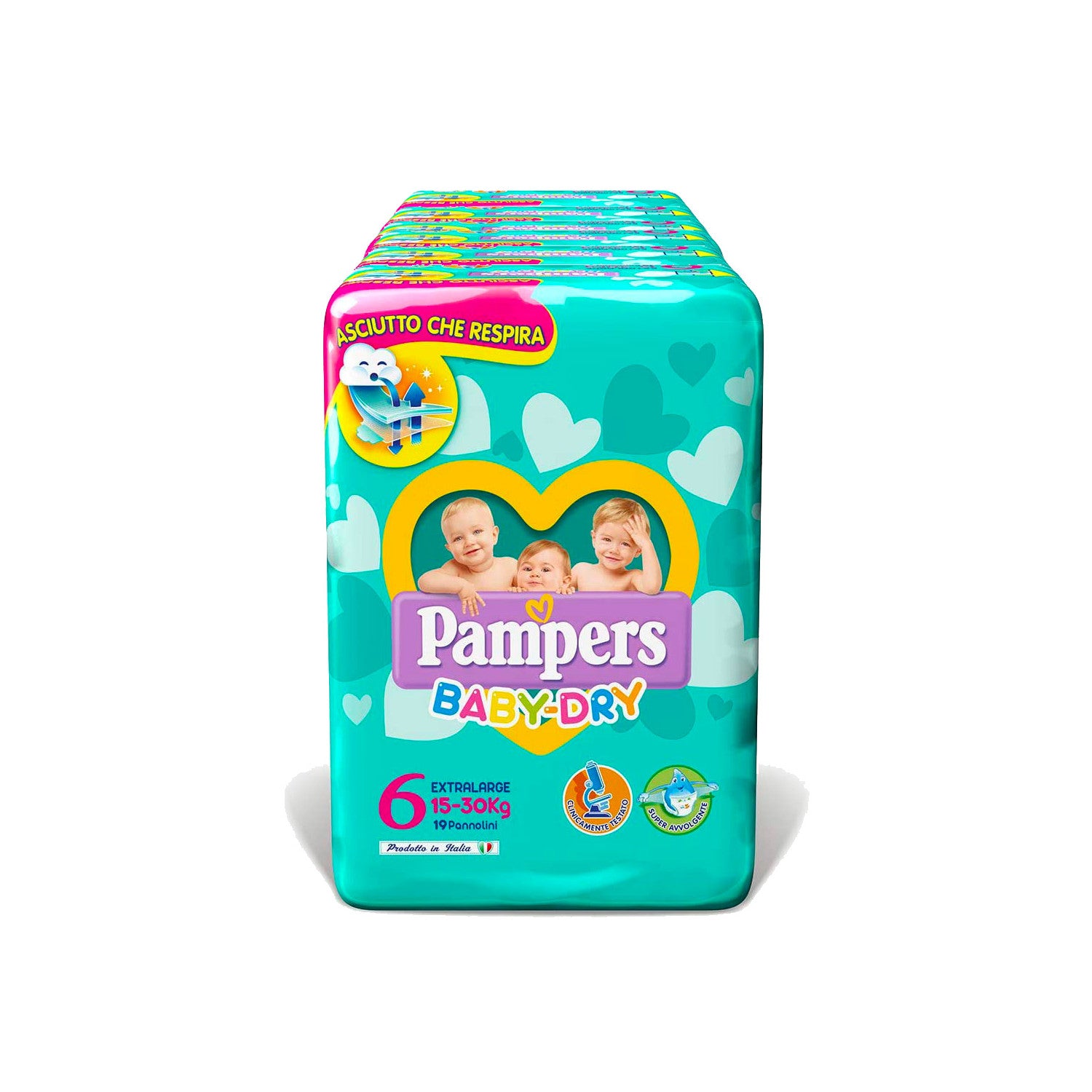 Pañales Pampers Baby Dry Talla 6 - 84 pañales