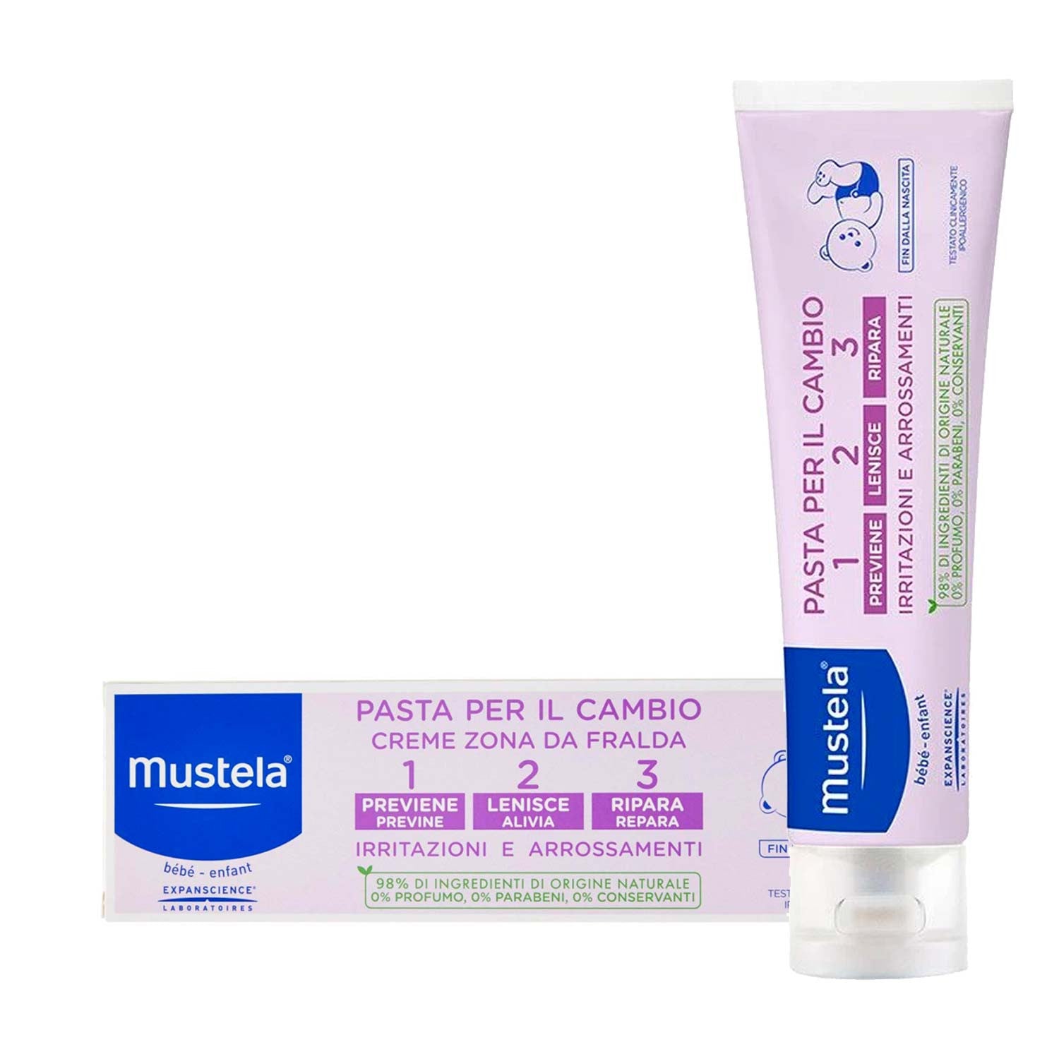 Pasta Bálsamo 1 2 3 Mustela