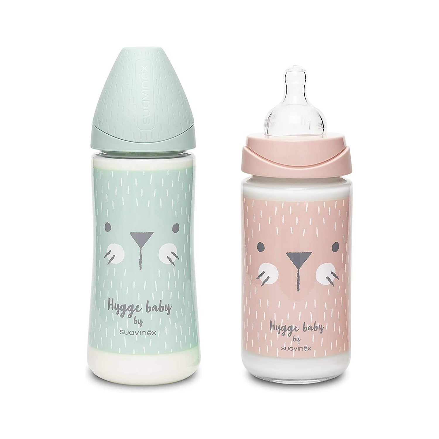 Biberón Hygge Baby Suavinex - 3 Posiciones 240 ml