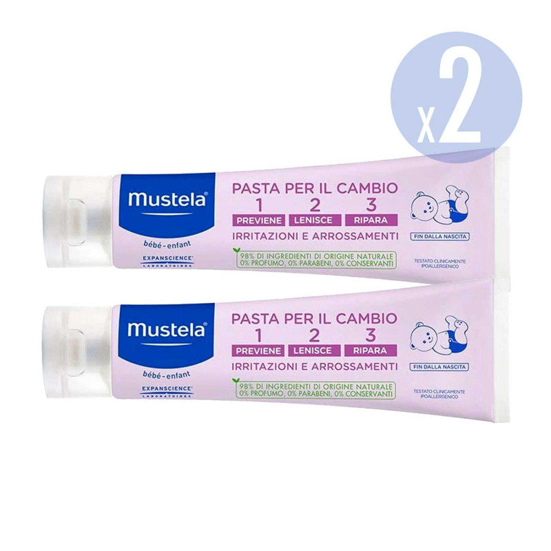 Pasta Bálsamo 1 2 3 Mustela - Pack Ahorro