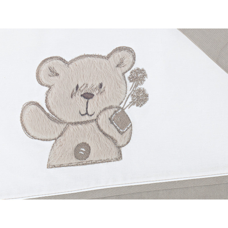 Juego completo de sábanas para cuna My Little Love Foppapedretti