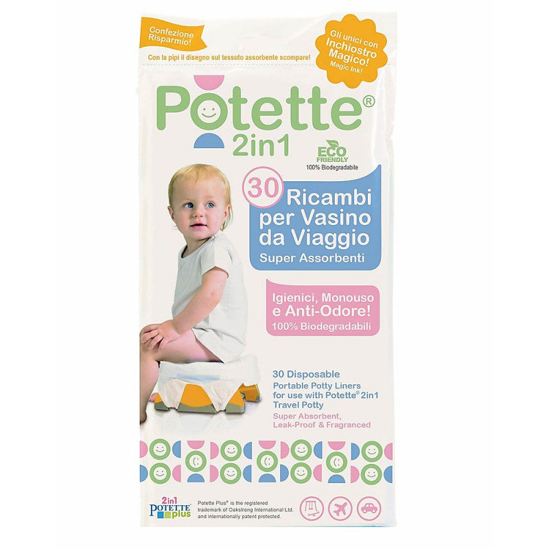 Recambios para Orinal Potette 2en1 30 unidades
