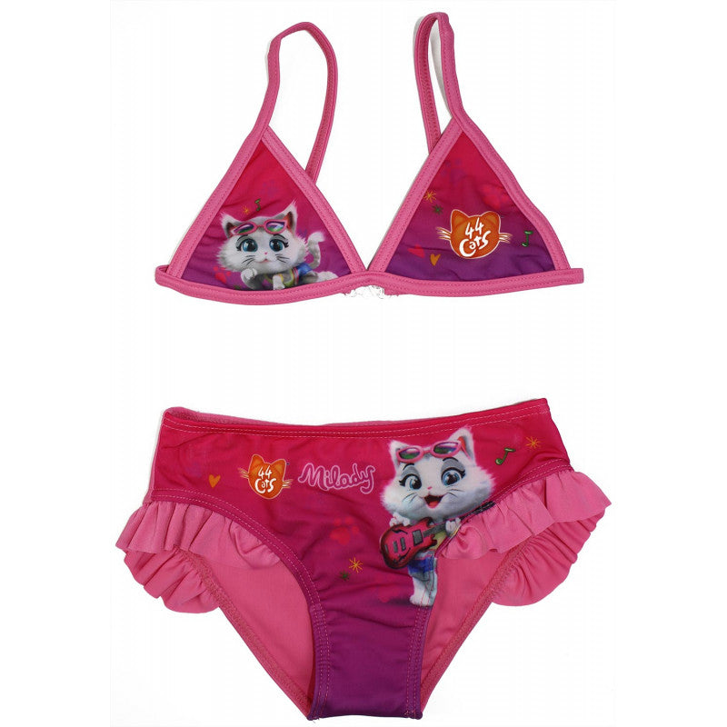 Traje de Baño Bikini 44 Gatos Rosa - 3/4 Años