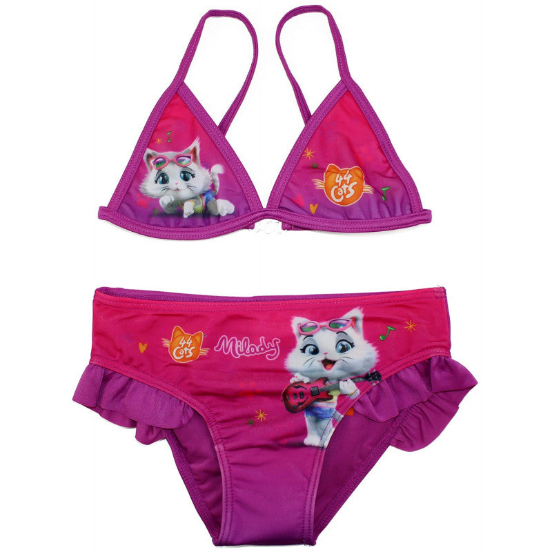 Traje de baño Bikini 44 Gatos Fucsia - 4/5 Años