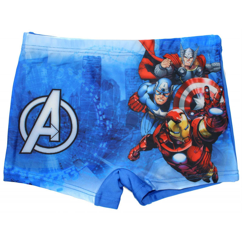 Bañador Bóxer Avengers Azul - 5/6 Años