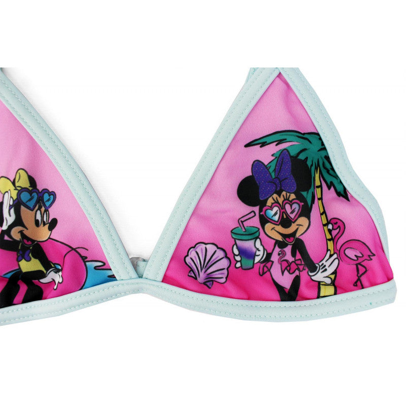 Bikini Minnie Azul Claro - 3/4 Años