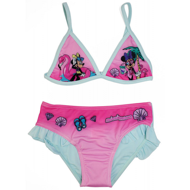 Bikini Minnie Celeste - 7/8 Años