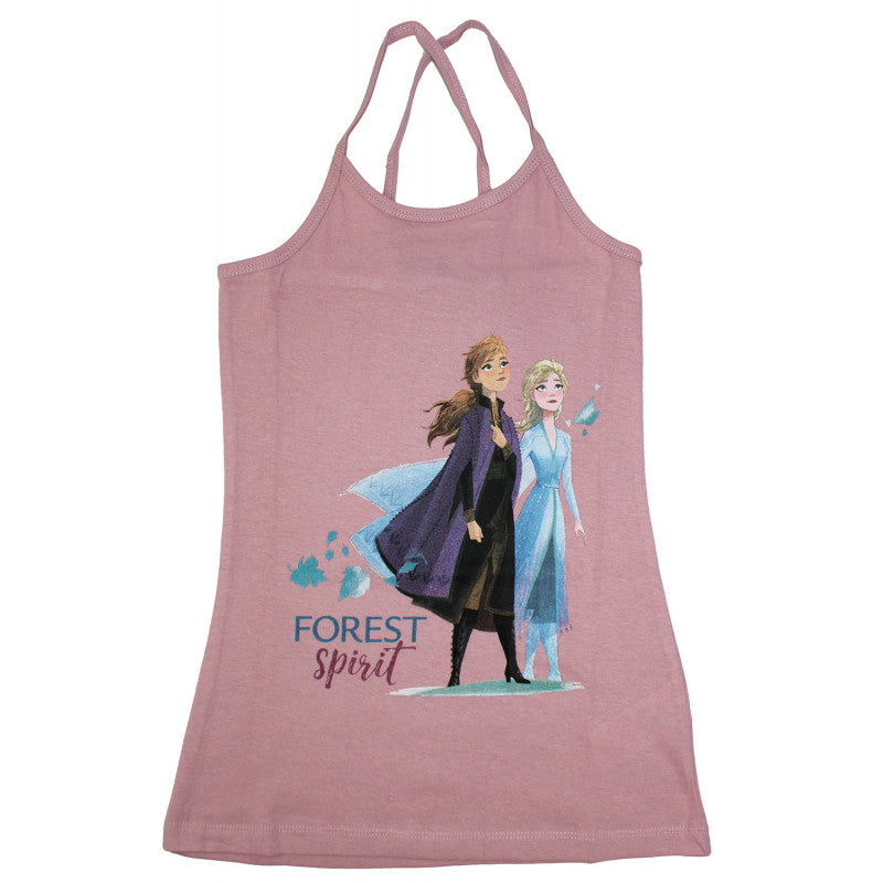 Vestido Frozen Rosa - 7/8 Años