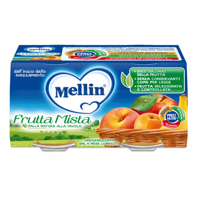 Tarrito de fruta variada Mellin
