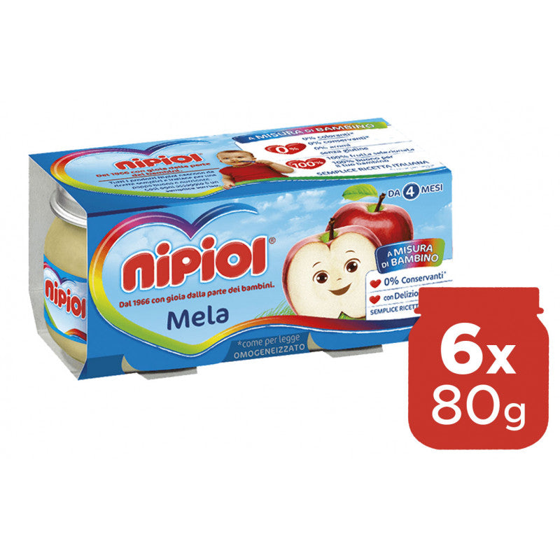 Tarrito de manzana Nipiol