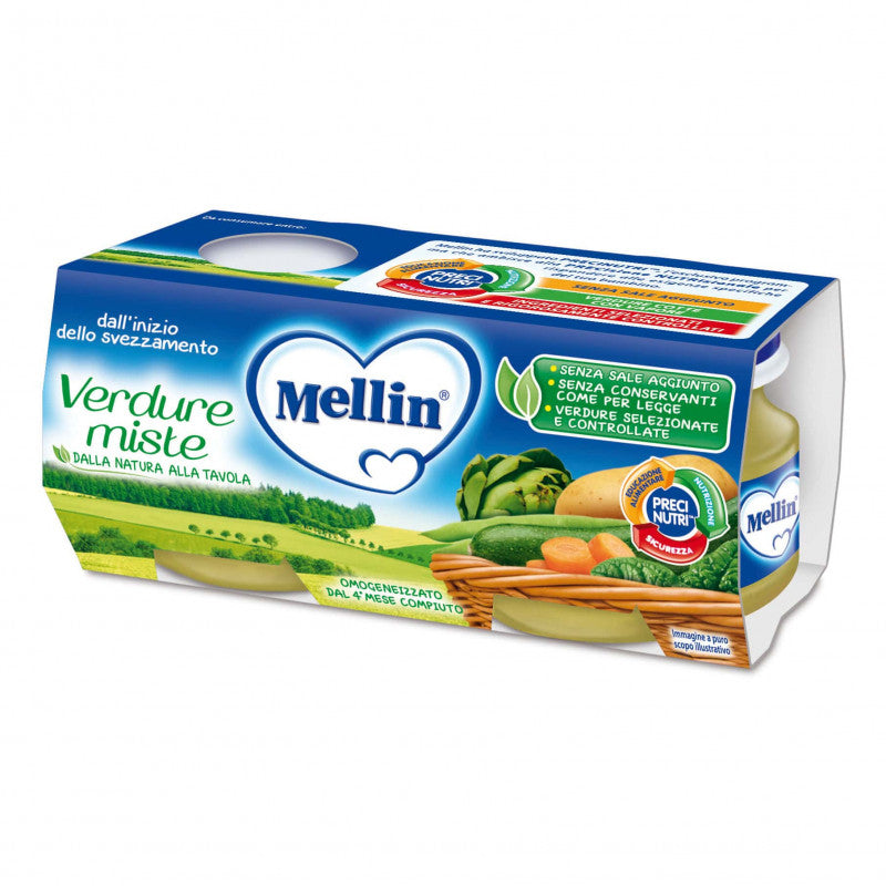Tarrito de Verduras Variadas Mellin